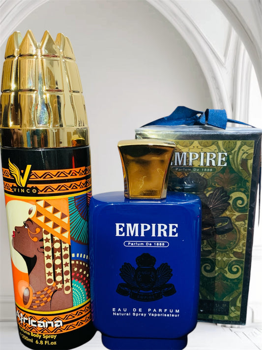 Empire Perfume 100ML and Vinco 200ML Body spray Free Home Delivery