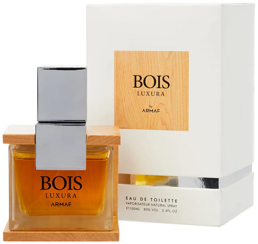 BOIS LUXURA perfume 100 ML by ARMAF 200ML spray by vinco gift (allow to open )
