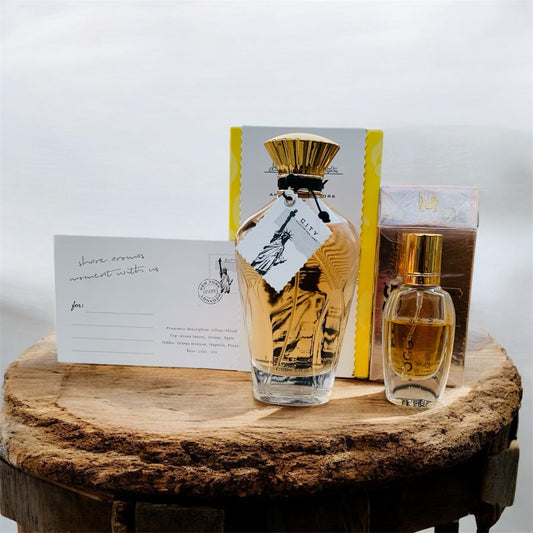 City Amazing New York by Lonkoom Perfume 100ML with FOGG Pocket Perfume Gift